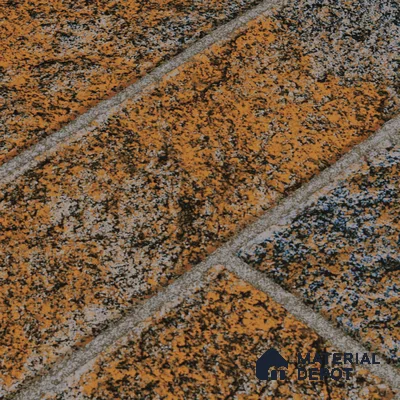 Elevation Wall Tile TL 00069 B Tan Brown 2 ft x 1 ft Punch Matte Finish Vitrified Tile - 9 mm | Suitable For Feature Wall, Boundary Wall, Balcony, Outdoor (Sample)