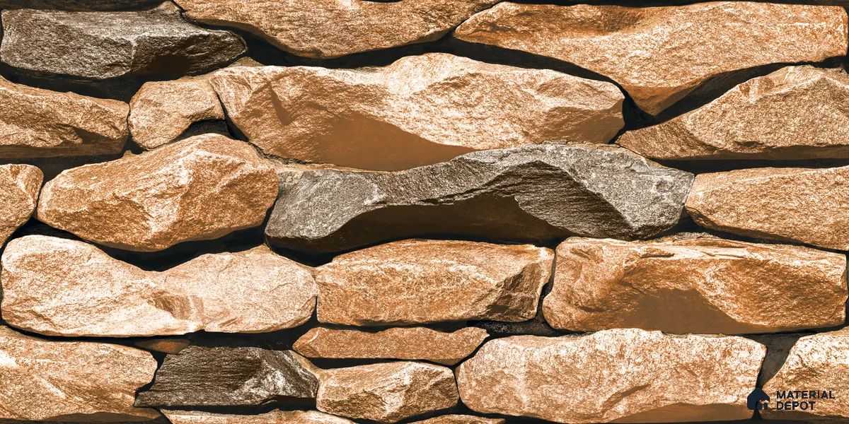 Elevation Wall Tile TL 00089 A Brown 2 ft x 1 ft Punch Matte Finish Vitrified Tile - 9 mm | Ideal For Modern Facades, Outdoor Cladding, Feature Wall
