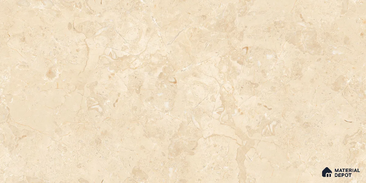 Endless Floor & Wall Vitrified Tile Butterscotch Cream 4 ft x 2 ft | TL 00356 Glossy Finish - 9 mm | Suitable for Living Room, Bedroom