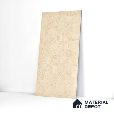 Endless Floor & Wall Vitrified Tile Butterscotch Cream 4 ft x 2 ft | TL 00356 Glossy Finish - 9 mm | Suitable for Living Room, Bedroom