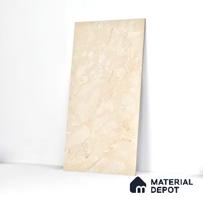 Endless Floor & Wall Tile TL 02945 Caramel Beige 1600 x 800 mm Glossy Finish Vitrified Tile - 9 mm | Suitable For Living Room, Bedroom