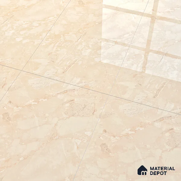 Endless Floor & Wall Tile TL 02945 Caramel Beige 1600 x 800 mm Glossy Finish Vitrified Tile - 9 mm | Suitable For Living Room, Bedroom