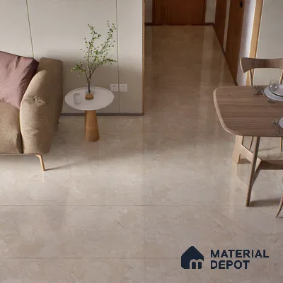Endless Floor & Wall Tile TL 02945 Caramel Beige 1600 x 800 mm Glossy Finish Vitrified Tile - 9 mm | Suitable For Living Room, Bedroom