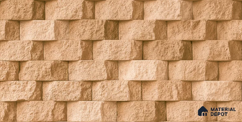 Elevation Wall Tile TL 00080 A Cocoa Brown 2 ft x 1 ft Punch Matte Finish Vitrified Tile - 9 mm | Ideal For Modern Facades, Outdoor Cladding, Feature Wall (Sample)