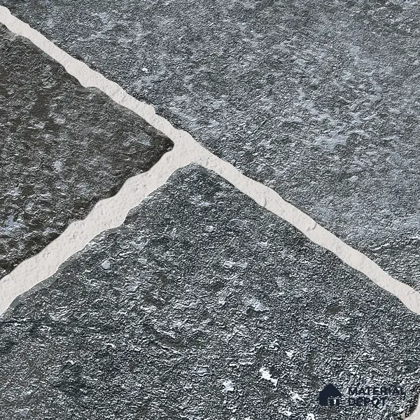 Parking Floor & Wall TL 00062 D Ash Grey 2 ft x 1 ft Matte Finish Stone Vitrified Tile - 12 mm | 32 Random Faces | Suitable For Heavy Duty Outdoor Areas