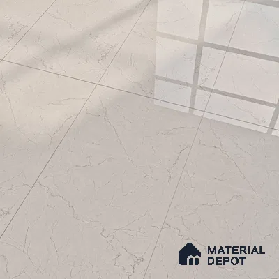 Endless Floor & Wall Vitrified Tile Creamy Ivory 4 ft x 2 ft | TL 02844 Glossy Finish - 9 mm | Suitable for Living Room, Bedroom (Sample)