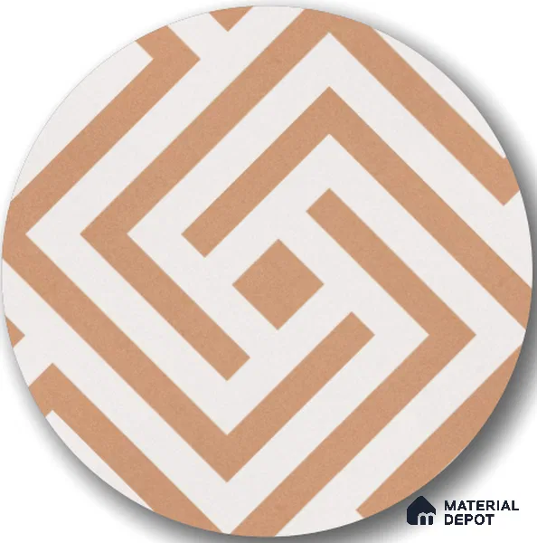 TL 03390 G Crossword Fawn 400 x 400 mm Matte Finish Anti Slip Vitrified Parking Floor Tile - 12 mm | Pattern Alignment May Vary | 2-3 mm Spacer is Mandatory