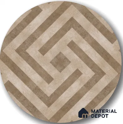 TL 03390 B Crossword Moss 400 x 400 mm Matte Finish Anti Slip Vitrified Parking Floor Tile - 12 mm (Sample)