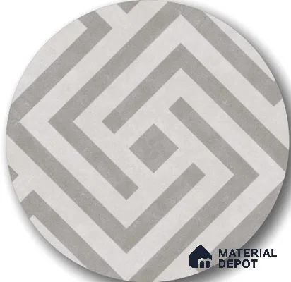 TL 03390 C Crossword Off Grey 400 x 400 mm Matte Finish Anti Slip Vitrified Parking Floor Tile - 12 mm | Pattern Alignment May Vary | 2-3 mm Spacer is Mandatory (Sample)