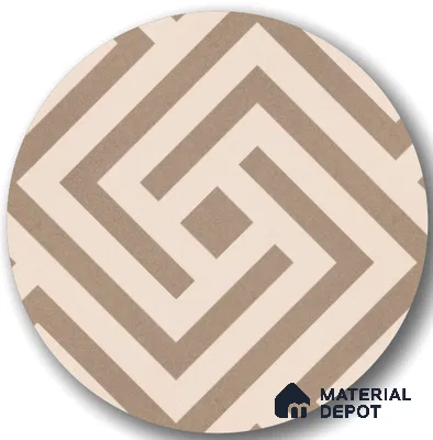 TL 03390 J Crossword Sand 400 x 400 mm Matte Finish Anti Slip Vitrified Parking Floor Tile - 12 mm | Pattern Alignment May Vary | 2-3 mm Spacer is Mandatory