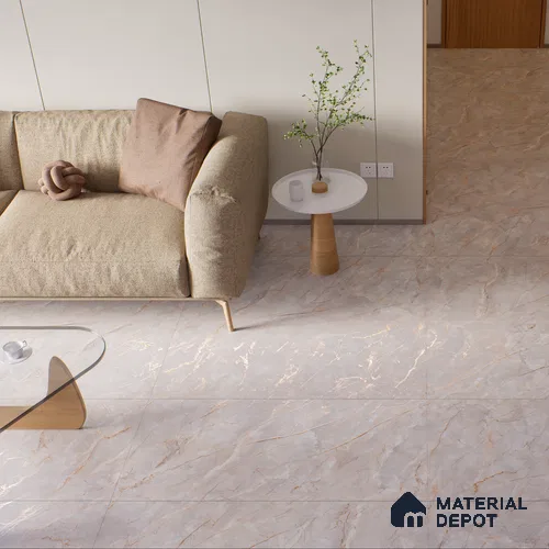 Carving Wall & Floor Tile Dappled Grey | TL 01086 | 4 ft x 2 ft Size | Matte Finish Vitrified Tile - 9 mm Thick | Ideal For Living Room, Bedroom, Bathroom