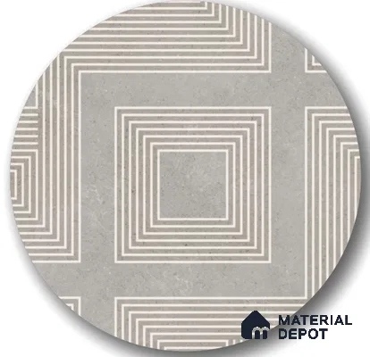 TL 03391 G Engrave Silva 400 x 400 mm Matte Finish Anti Slip Vitrified Parking Floor Tile - 12 mm | Pattern Alignment May Vary | 2-3 mm Spacer is Mandatory