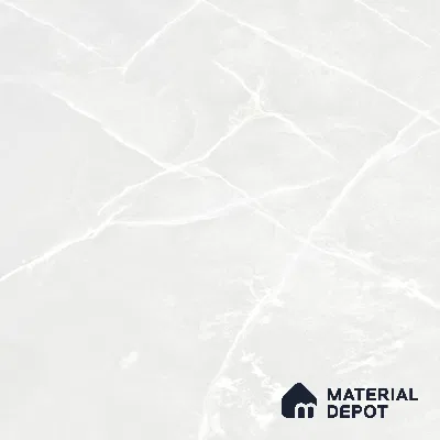 Carving Wall & Floor Tile Frosty White | TL 00359 | 4 ft x 2 ft Size | Matte Finish Vitrified Tile - 9 mm Thick | Suitable For Living Room, Bedroom, Bathroom