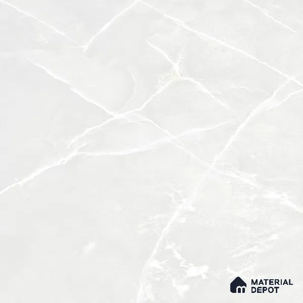 Carving Wall & Floor Tile Frosty White | TL 00359 | 4 ft x 2 ft Size | Matte Finish Vitrified Tile - 9 mm Thick | Suitable For Living Room, Bedroom, Bathroom
