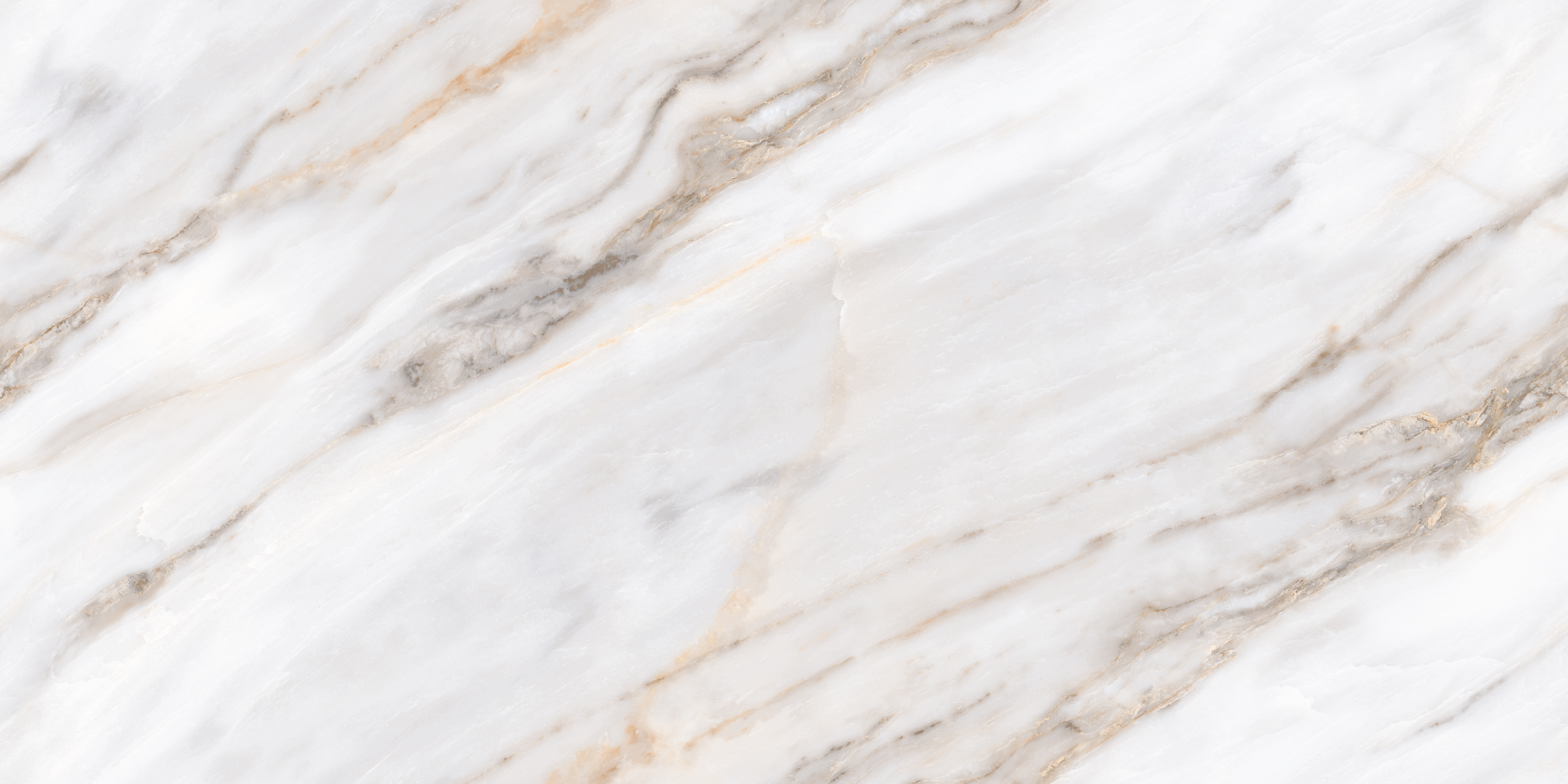 Marble Wall & Floor Vitrified Tile Ghost White 4 ft x 2 ft | TL 01083 Glossy Finish - 9 mm | Suitable for Living Room, Bedroom