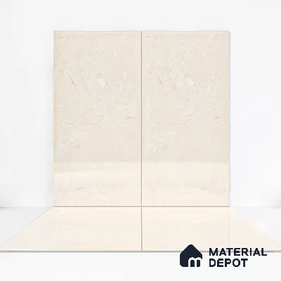 Endless Floor & Wall Vitrified Tile Gold 4 ft x 2 ft | TL 01074 Glossy Finish - 9 mm | Suitable for Living Room, Bedroom (Sample)