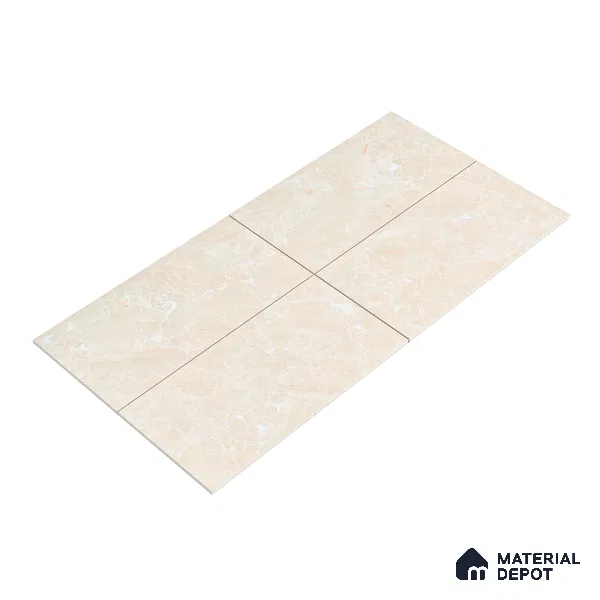Endless Floor & Wall Vitrified Tile Gold 4 ft x 2 ft | TL 01074 Glossy Finish - 9 mm | Suitable for Living Room, Bedroom (Sample)
