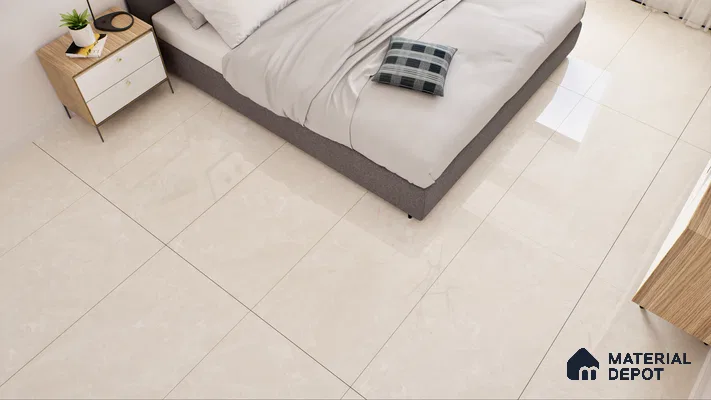 Endless Floor & Wall Vitrified Tile Gold 4 ft x 2 ft | TL 01074 Glossy Finish - 9 mm | Suitable for Living Room, Bedroom (Sample)