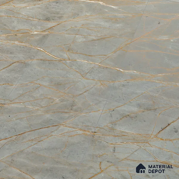 Carving Wall & Floor Tile Bever Grey | TL 01068 | 4 ft x 2 ft Size | Matte Finish Vitrified Tile - 9 mm Thick | Ideal For Living Room, Bedroom, Bathroom