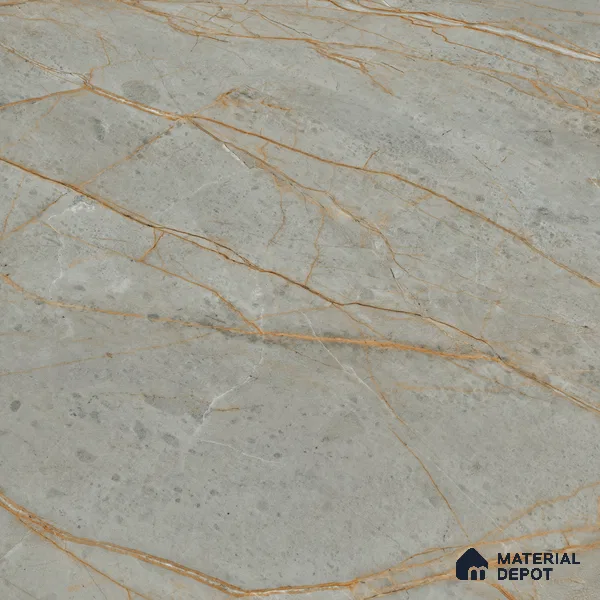 Carving Wall & Floor Tile Bever Grey | TL 01068 | 4 ft x 2 ft Size | Matte Finish Vitrified Tile - 9 mm Thick | Ideal For Living Room, Bedroom, Bathroom