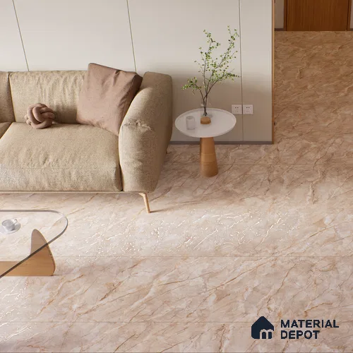 Carving Wall & Floor Tile Iron Grey | TL 01087 | 4 ft x 2 ft Size | Matte Finish Vitrified Tile - 9 mm Thick | Ideal For Living Room, Bedroom, Bathroom