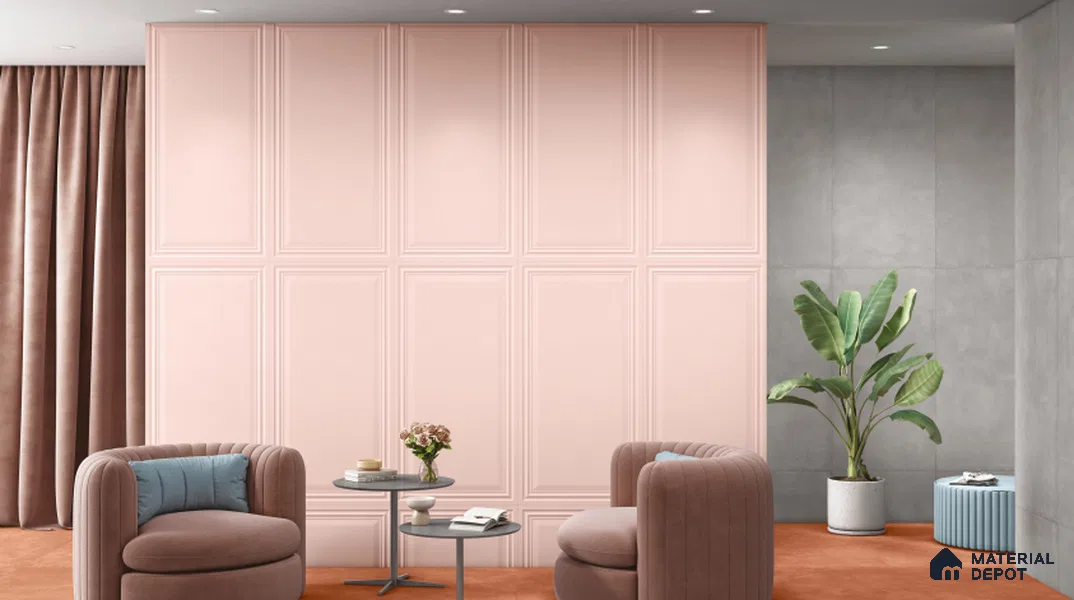 Punch Wall TL 07705 E French 4 ft x 2 ft Vitrified Full Body Digital Matte Finish - 9 mm | Suitable for Bathroom, Accent/Feature Wall, Dining Area