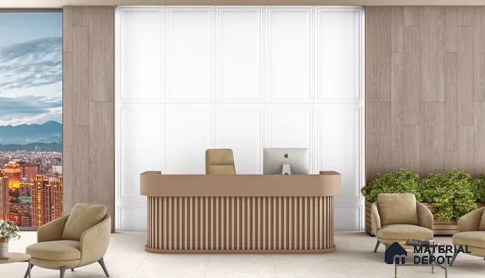 Punch Wall TL 07705 J  Super White 4 ft x 2 ft Vitrified Full Body Digital Matte Finish - 9 mm | Suitable for Bathroom, Accent/Feature Wall, Dining Area