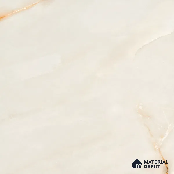 Marble Wall & Floor Vitrified Tile Oyster Beige 4 ft x 2 ft | TL 01077 Glossy Finish - 9 mm | Suitable for Living Room, Bedroom