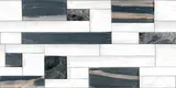 Elevation Wall Tile TL 00065 B Snowy White 2 ft x 1 ft Punch Matte Finish Vitrified Tile - 9 mm | Ideal For Modern Facades, Outdoor Cladding, Feature Wall | Image 02