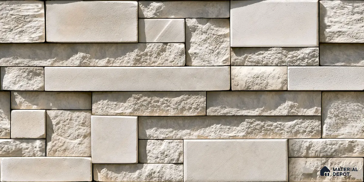 Elevation Wall Tile TL 00065 D Caramel Beige 2 ft x 1 ft Punch Matte Finish Vitrified Tile - 9 mm | Suitable For Feature Wall, Boundary Wall, Balcony, Outdoor