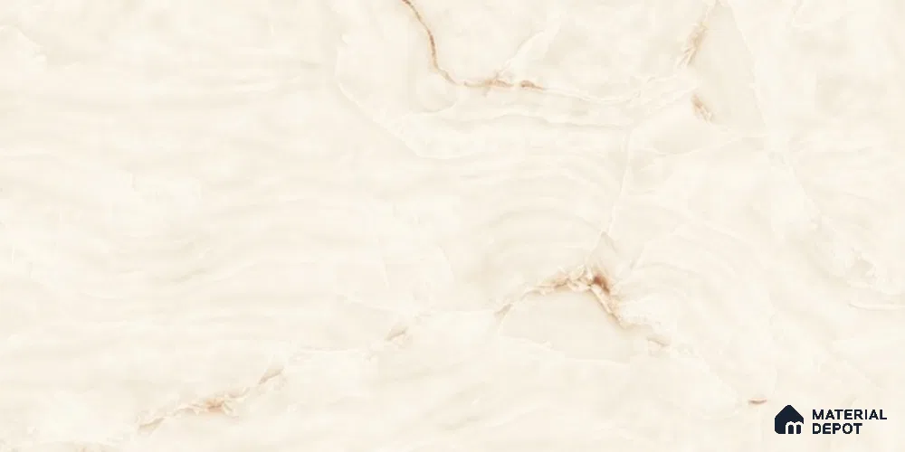 TL 08267 Arctic White 4 ft x 2 ft Glossy Finish Vitrified Wall & Floor Tile - 9 mm