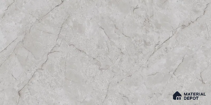 TL 08270 Grey 4 ft x 2 ft Glossy Finish Vitrified Wall & Floor Tile - 9 mm