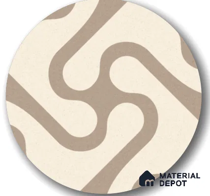 TL 03388 B Limbo Beige 400 x 400 mm Matte Finish Anti Slip Vitrified Parking Floor Tile - 12 mm | Pattern Alignment May Vary | 2-3 mm Spacer is Mandatory