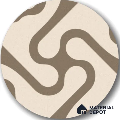 TL 03388 E Limbo Camel 400 x 400 mm Matte Finish Anti Slip Vitrified Parking Floor Tile - 12 mm | Pattern Alignment May Vary | 2-3 mm Spacer is Mandatory (Sample)