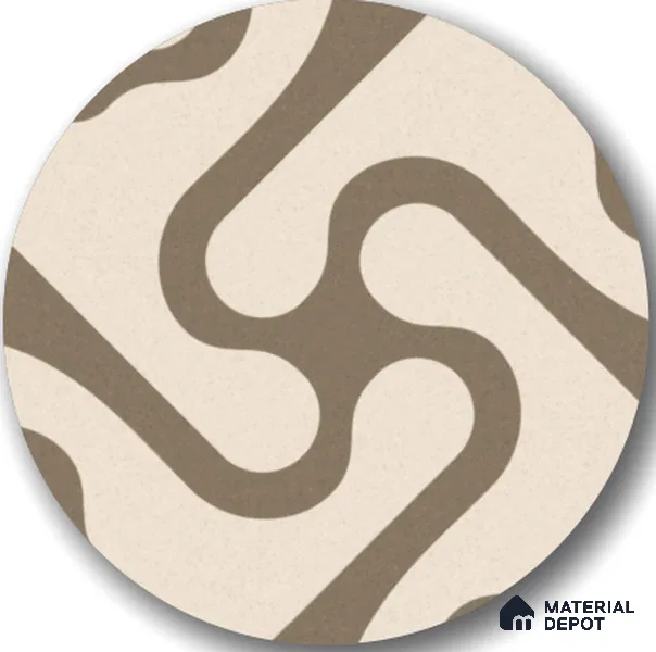 TL 03388 E Limbo Camel 400 x 400 mm Matte Finish Anti Slip Vitrified Parking Floor Tile - 12 mm | Pattern Alignment May Vary | 2-3 mm Spacer is Mandatory (Sample)