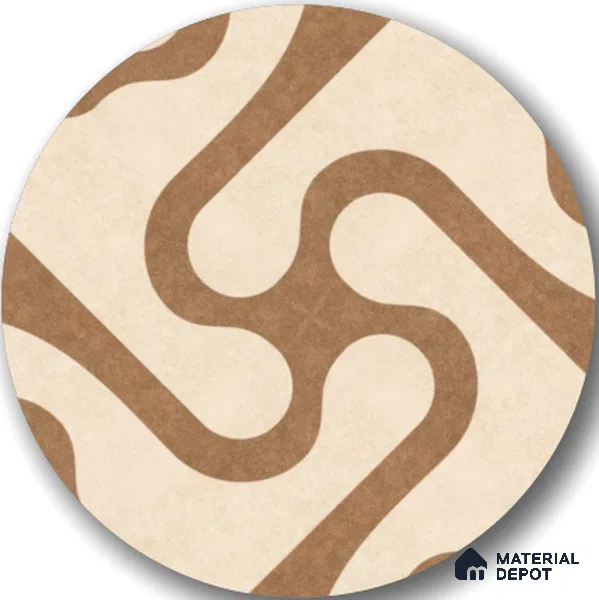 TL 03388 G Limbo Forest 400 x 400 mm Matte Finish Anti Slip Vitrified Parking Floor Tile - 12 mm | Pattern Alignment May Vary | 2-3 mm Spacer is Mandatory