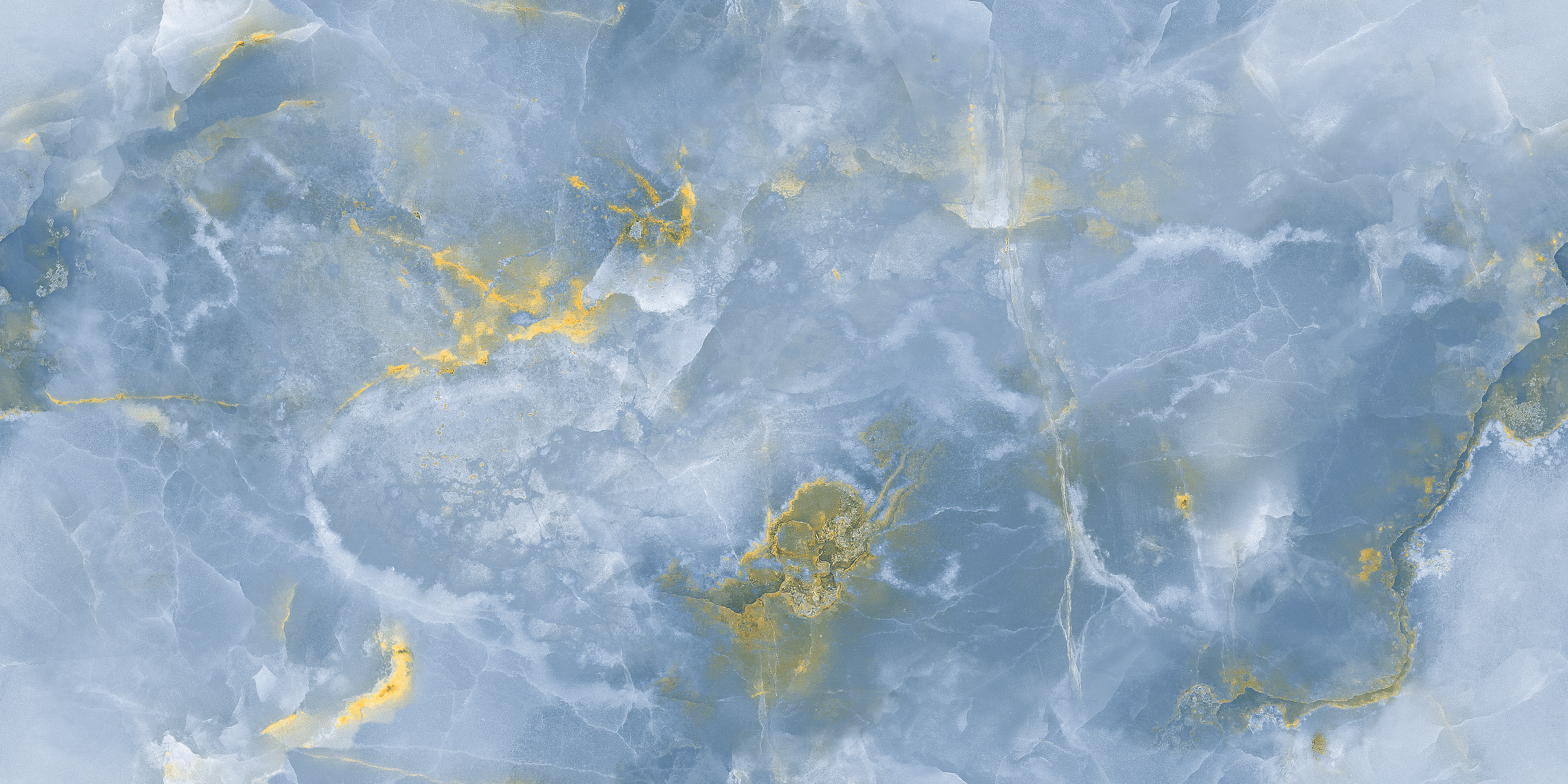 Endless Wall & Floor Vitrified Tile Lipica Blue 4 ft x 2 ft | TL 03604 High Gloss Finish - 9 mm | Suitable for Living Room, Bedroom