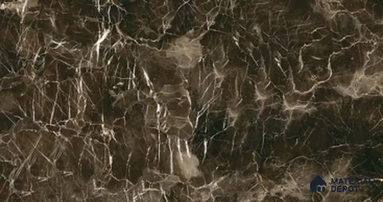 TL 02464 D Brown Van Dyke Matching Floor 12 x 12 inch Matte Finish Ceramic Floor Tile - 6 mm