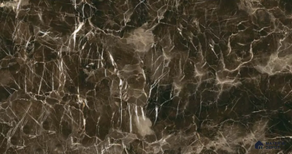 TL 02464 D Brown Van Dyke Matching Floor 12 x 12 inch Matte Finish Ceramic Floor Tile - 6 mm