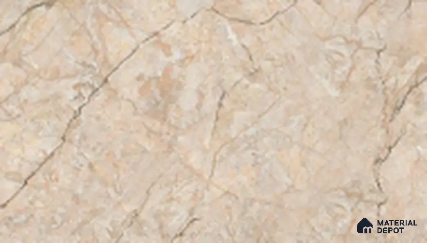 TL 02452 C Oyster Beige Dark 18 x 12 inch Glossy Finish Ceramic Wall Tile - 6 mm