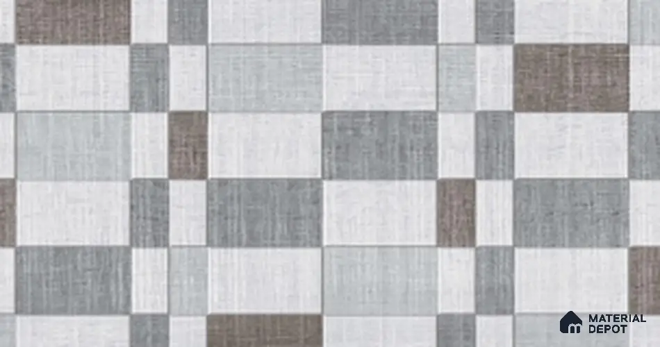 TL 02448 B Slate Grey Highlighter 18 x 12 inch Glossy Finish Ceramic Wall Tile - 6 mm