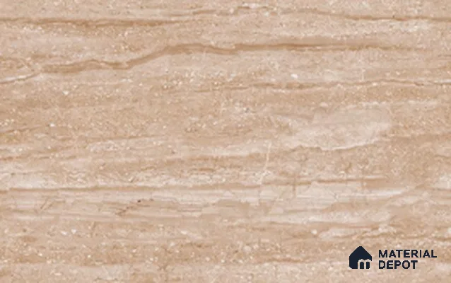 TL 02406 C Beige Dark 18 x 12 inch Glossy Finish Ceramic Wall Tile - 6 mm (Sample)