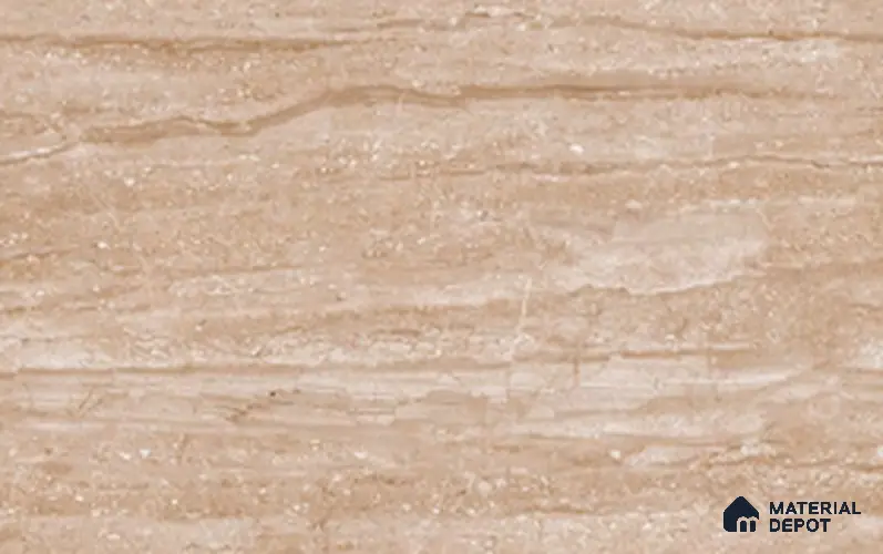 TL 02406 C Beige Dark 18 x 12 inch Glossy Finish Ceramic Wall Tile - 6 mm