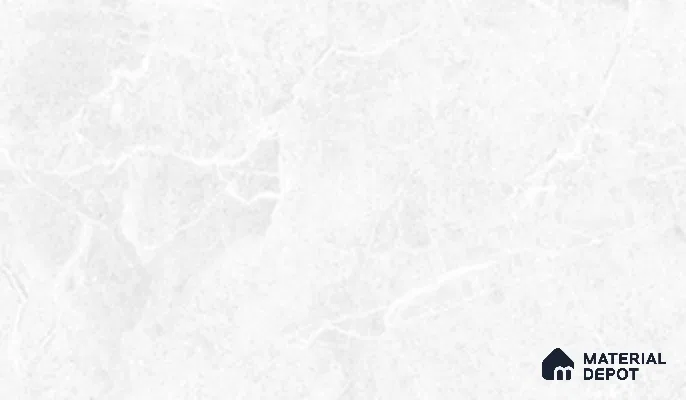 TL 02408 A Cotton White Light 18 x 12 inch Glossy Finish Ceramic Wall Tile - 6 mm (Sample)