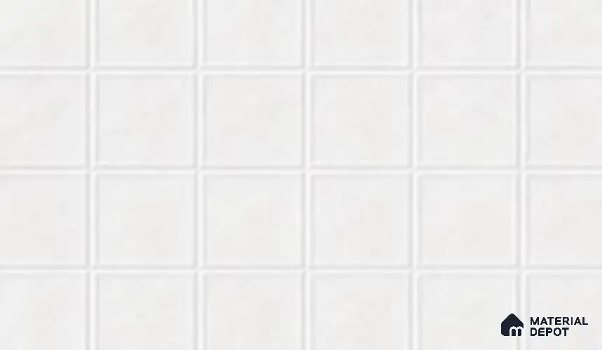 TL 02409 A Snow White Light 18 x 12 inch Glossy Finish Ceramic Wall Tile - 6 mm