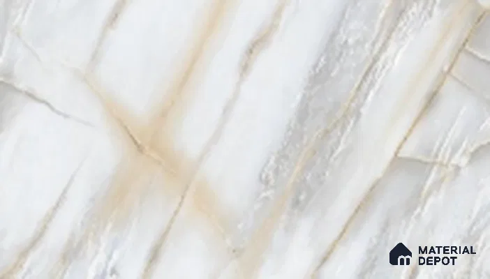 TL 02413 C White Dark 18 x 12 inch Glossy Finish Ceramic Wall Tile - 6 mm (Sample)