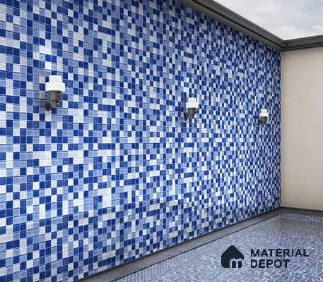 TL 06484 Lusso Celestia Lusso Celestia 12 x 12 inch Glossy Finish Ceramic Wall Tile - 10 mm