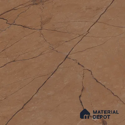 Carving Wall & Floor Tile Marrone Brown | TL 01070 | 4 ft x 2 ft Size | Matte Finish Vitrified Tile - 9 mm Thick | Suitable For Living Room, Bedroom, Bathroom
