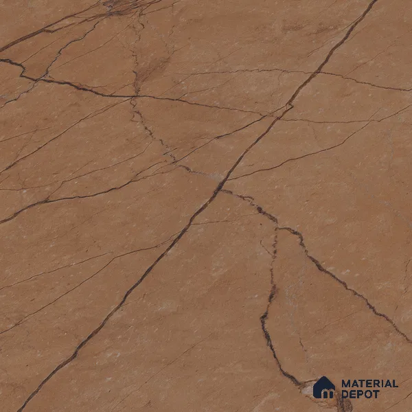 Carving Wall & Floor Tile Marrone Brown | TL 01070 | 4 ft x 2 ft Size | Matte Finish Vitrified Tile - 9 mm Thick | Suitable For Living Room, Bedroom, Bathroom