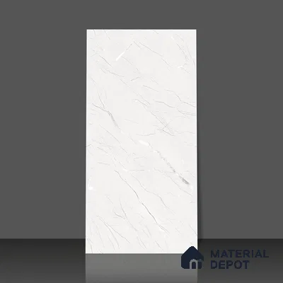 Carving Wall & Floor Tile Misty Grey | TL 00361 | 4 ft x 2 ft Size | Matte Finish Vitrified Wall & Floor Tile - 9 mm Thick | Ideal For Living Room, Bedroom, Bathroom (Sample)